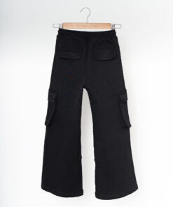 Pantalón en jean negro para niñas