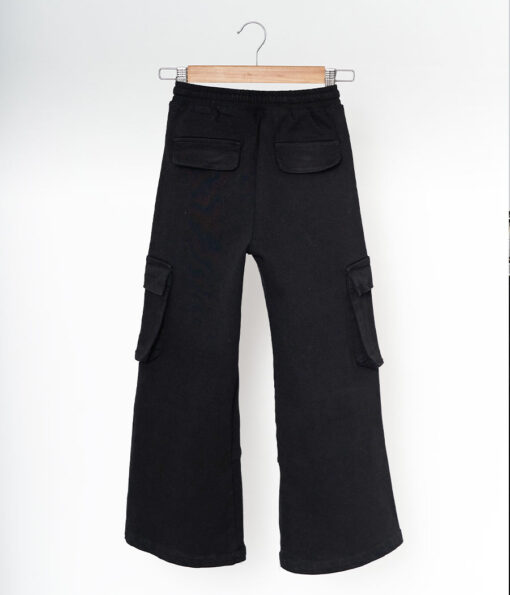 Pantalón en jean negro para niñas