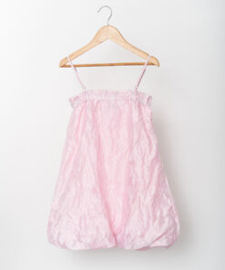 Vestido globo rosa para niñas