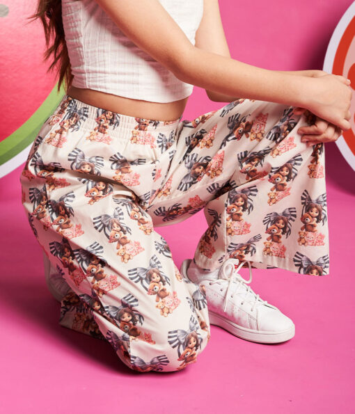 Pantalón estampado para niñas